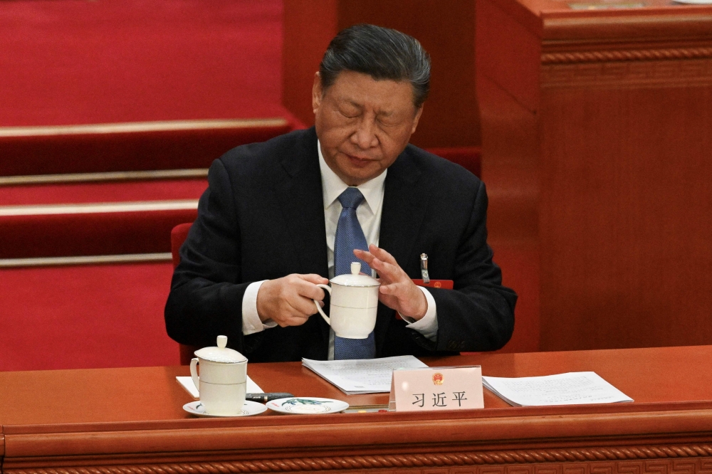 China will adopt wide-ranging security laws in 2024 to resolutely safeguard its sovereignty, a top lawmaker vowed at a key legislative meeting today, as President Xi Jinping’s government seeks to eliminate perceived threats to its rule. — AFP pic