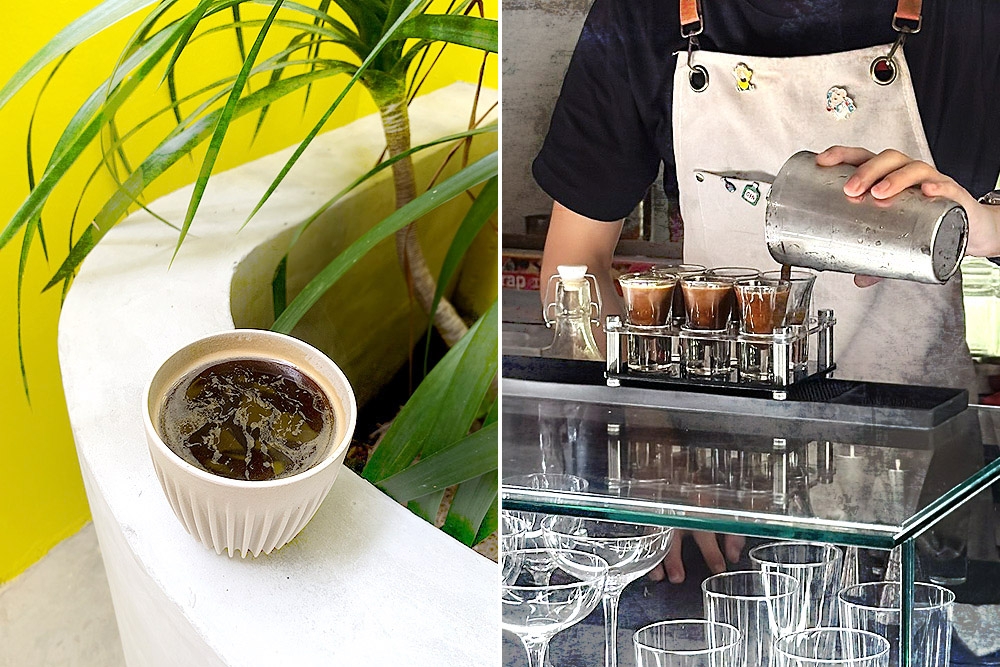 From coffee to coffee-infused cocktails.