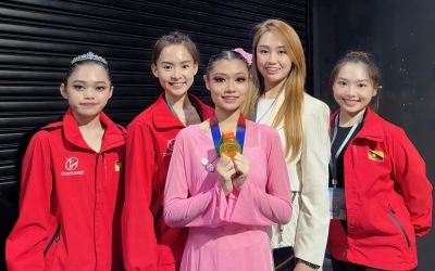 Sarawakian Geraldine Su wins gold at Asian Elite Dance Competition Malaysia