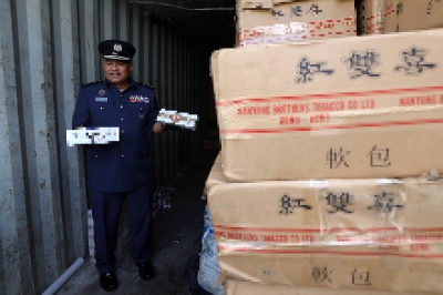 N. Sembilan Customs seize white cigarettes, liquor worth RM13.4m
