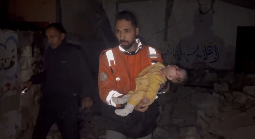 Israel has said it will not stop its war until it eradicates the Hamas organisation. — Reuters pic/Palestinian Civil Defence