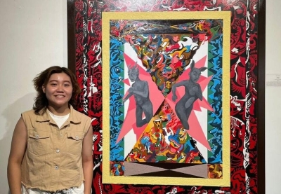 Aspiring athlete to artist : Malaysian Institute of Art graduate holds first solo exhibition at 22