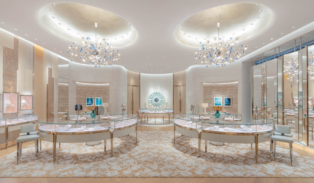 Interior shot of the new flagship store located at The Exchange TRX. — Picture courtesy of Tiffany & Co