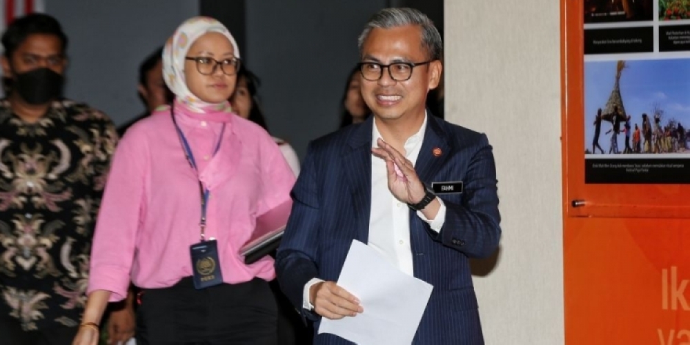 Communications Minister Fahmi Fadzil said the delay was also for the board of DNB to take shape before the rollout. ― Picture by Choo Choy May