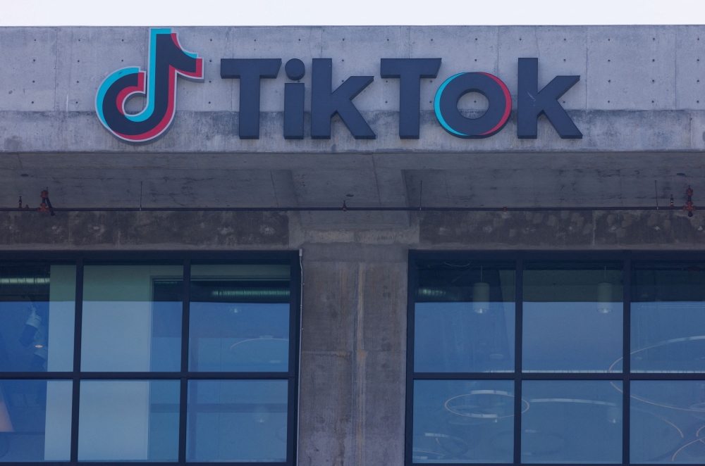 China has said there is no evidence that TikTok was a threat to national security. ― Reuters file pic