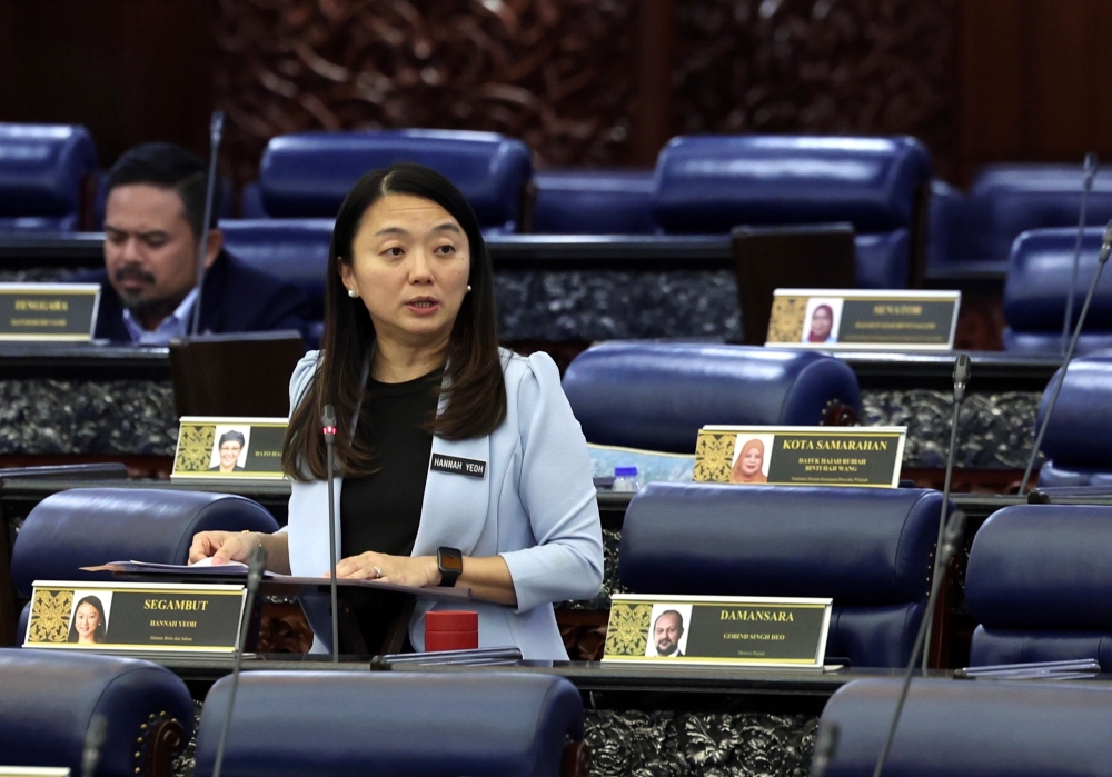 outh and Sports Minister Hannah Yeoh said she does not want to preempt Cabinet discussions, but expressed confidence that the unity government will consider the matter reasonably. — Bernama pic 