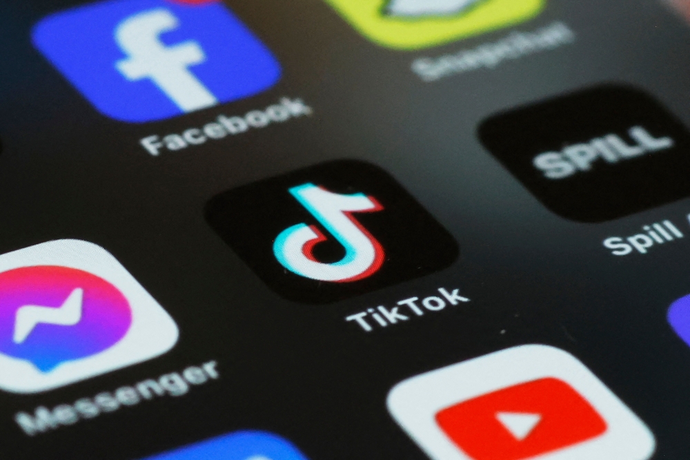 Australia’s prime minister said today his government has no plan to copy a move by US legislators to ban TikTok unless it agrees to divest from its Chinese owner. — AFP pic
