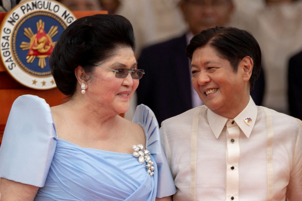 Imelda Marcos was charged with civil and criminal crimes, but some cases were dismissed, and a 2018 graft conviction remains under appeal. — Reuters pic