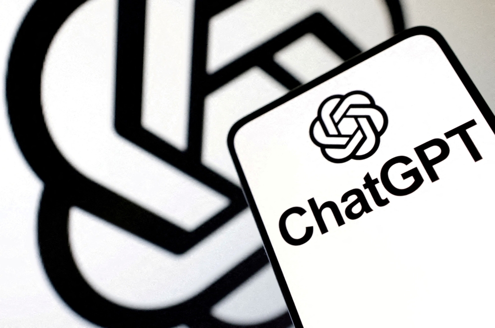 ChatGPT logo is seen in this illustration taken, February 3, 2023. — Reuters pic