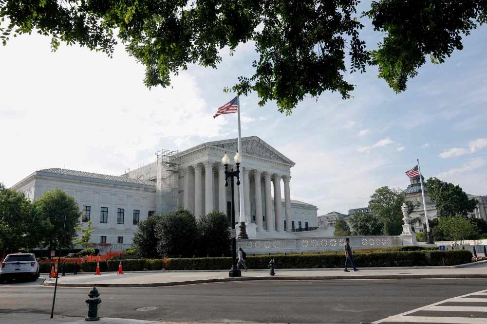 The US Supreme Court building is seen on June 26, 2023 in Washington, DC. — AFP pic