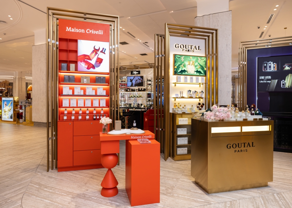 The beauty brands carried by Kens Apothecary at Seibu.—  Picture courtesy of Kens Apothecary