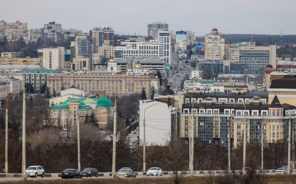 A general view shows the city in the course of the Russia-Ukraine conflict in Belgorod, Russia, March 10, 2024. — Reuters pic