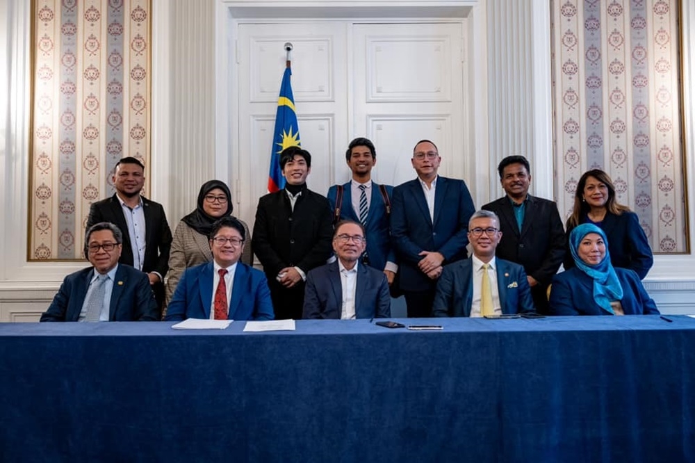 Prime Minister Datuk Seri Anwar Ibrahim says his six-day official visit to Germany has strengthened the close friendship between the two countries. — Picture via Facebook/Anwar Ibrahim