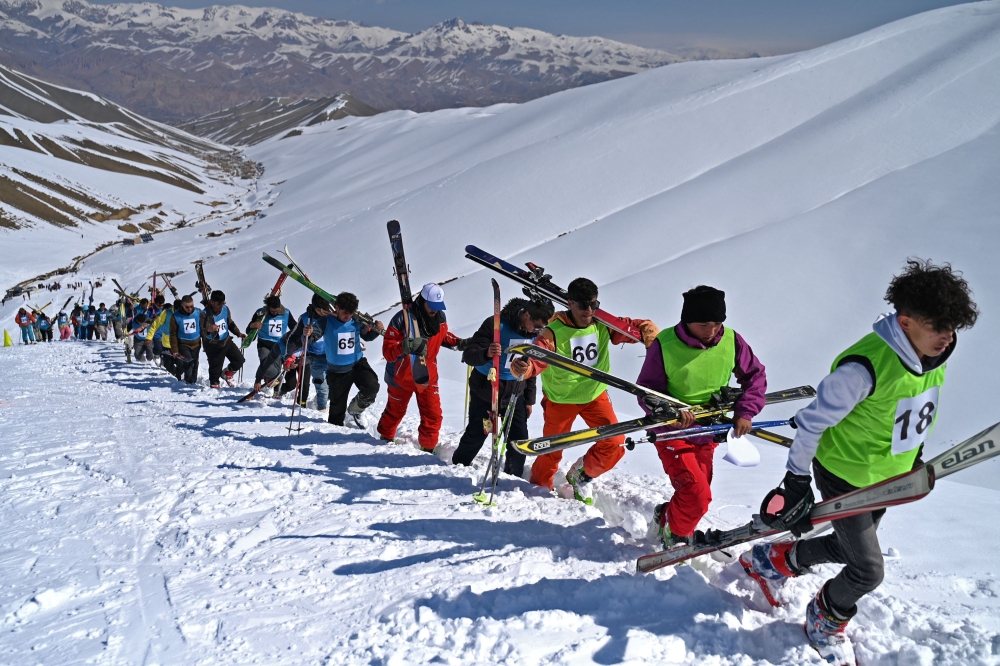 Skiing Afghans determined to keep sport alive Malay Mail