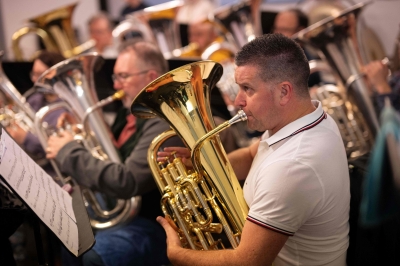 UK brass band keeps miners’ legacy burning, 40 years after strike