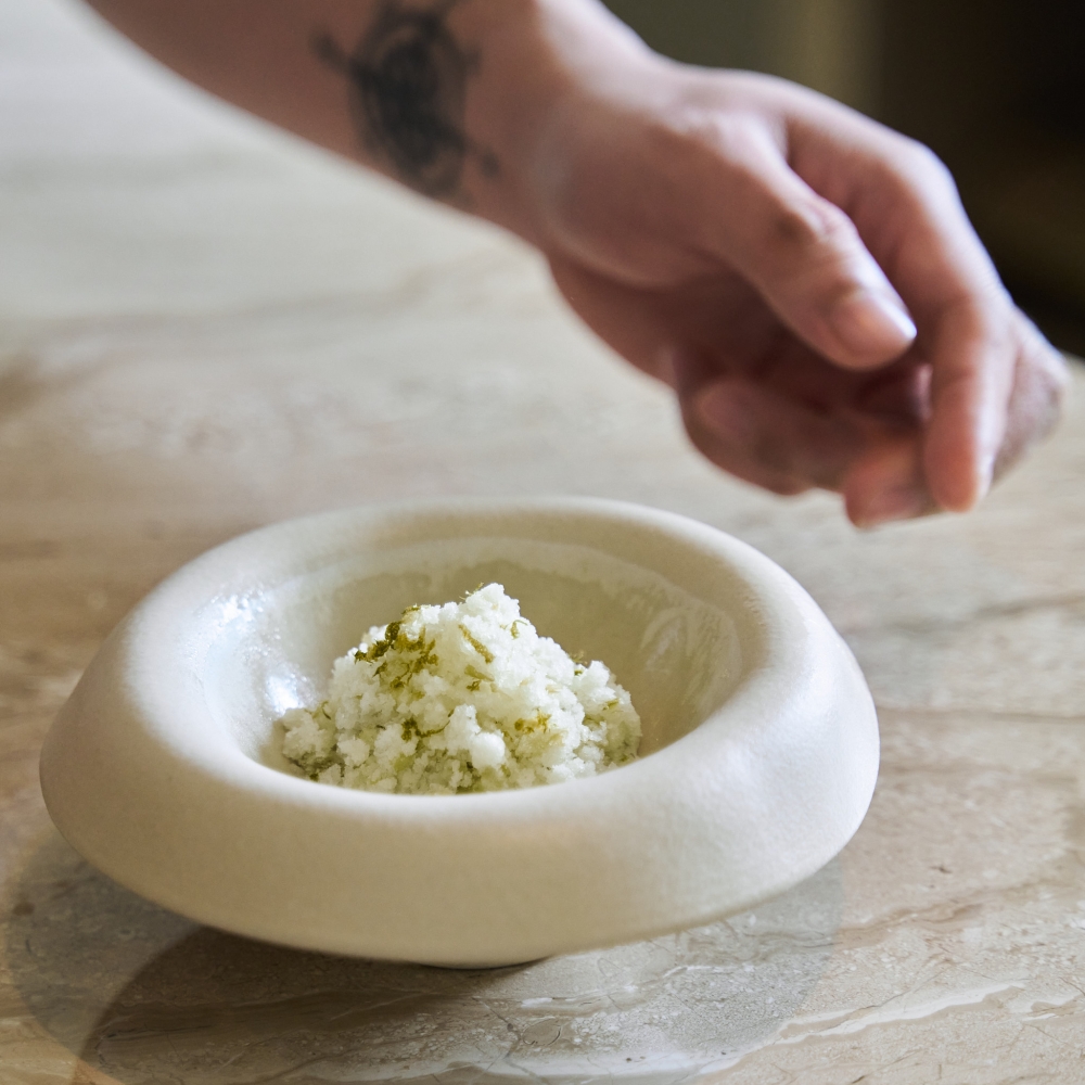 Shine muscat with aloe vera and lime by Chef Nico.— Picture courtesy of Potager