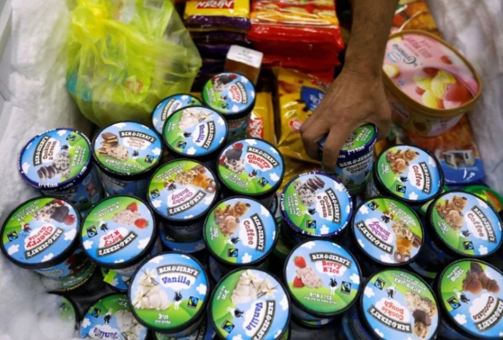 Unilever’s ice cream unit has five of the 10 biggest global brands. — AFP pic