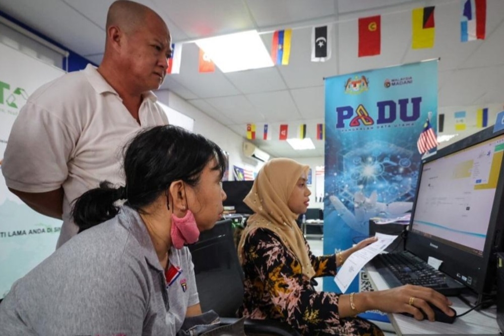 Sarawak stands as one of four states in Malaysia with the highest number of areas not yet covered by Padu. — Bernama pic