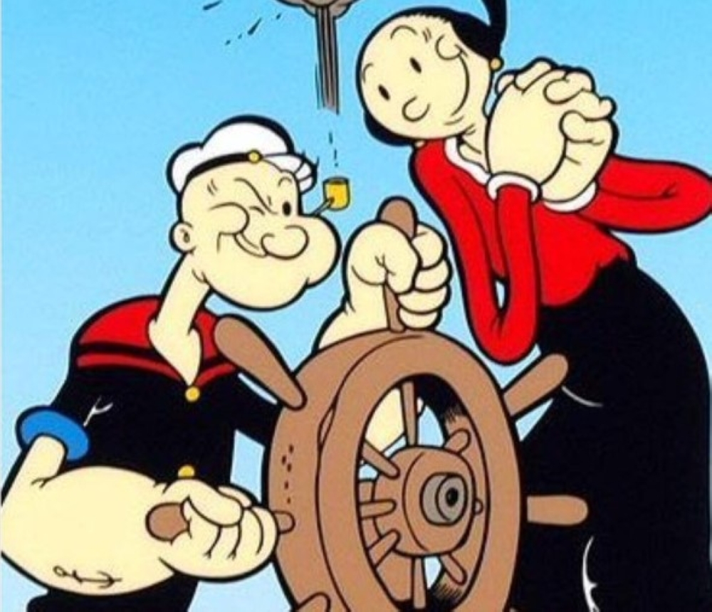 Popeye is sailing back to the silver screen. — Picture via Instagram/plutotv