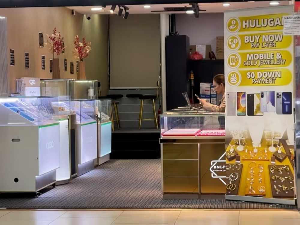 A jewellery store at Lucky Plaza on March 13, 2024. — TODAY pic