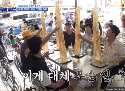 ‘Ordered a pyramid, got the KLCC’: Korean celebrities stunned by height of tissue prata in Malaysia