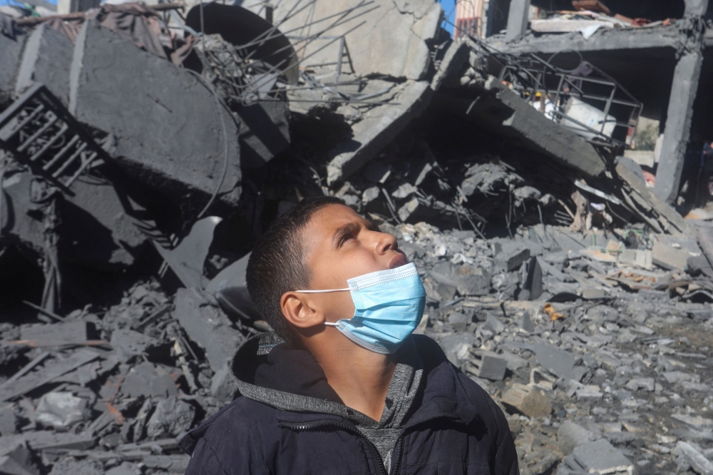 Democrats have been grappling with party divisions over the humanitarian catastrophe in Gaza. — Reuters pic