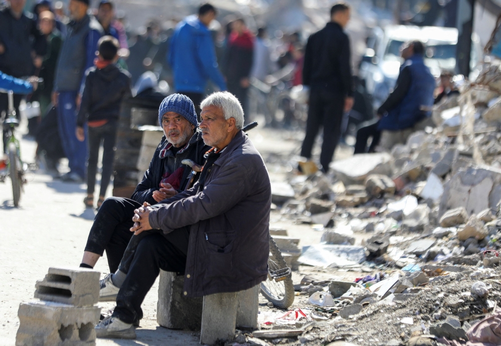 Nearly 70 former US officials, diplomats and military officers yesterday urged President Joe Biden to warn Israel of serious consequences if it denies civil rights and basic necessities to Palestinians and expands settlement activity in the occupied West Bank. — Reuters pic