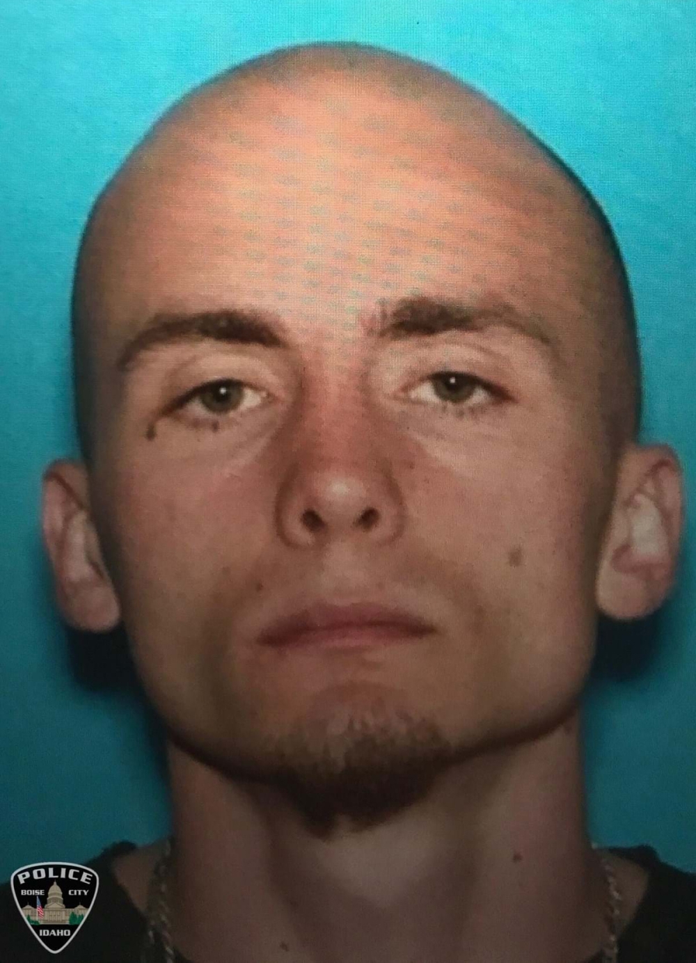 This undated and unlocated handout image released by the Boise City Police department on March 20, 2024 shows escaped Idaho Department of Corrections (IDOC) inmate Skylar Meade. — AFP pic