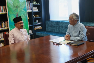 Pahang Sultan grants audience to PM Anwar