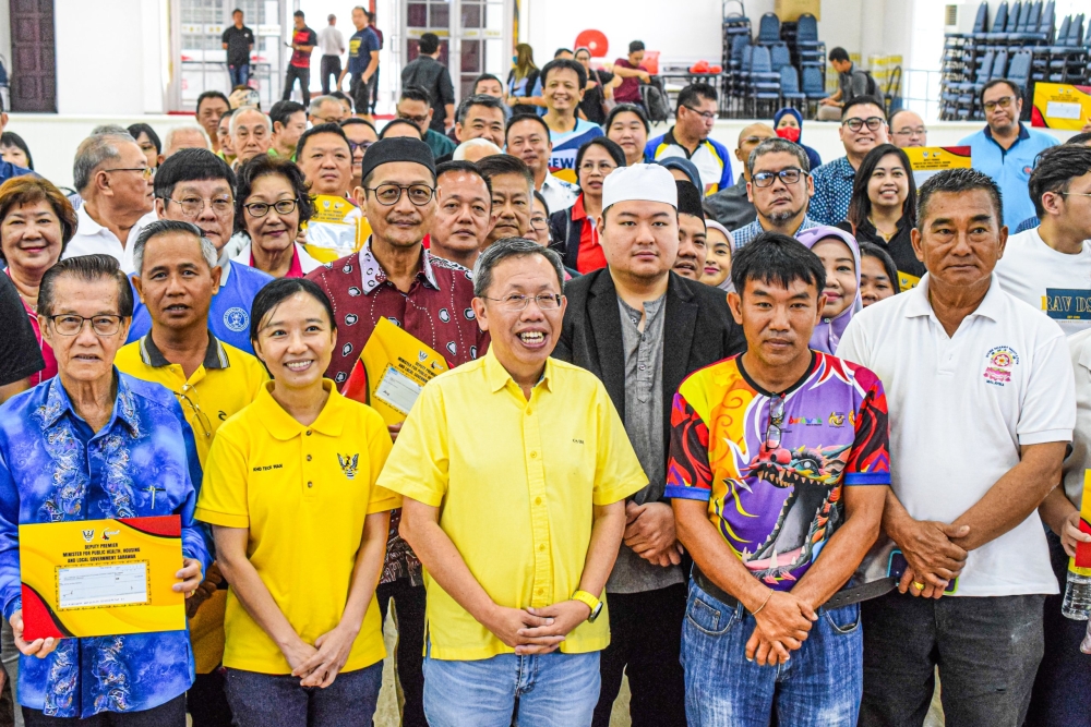 The government is studying a proposal to build a railway linking Bintulu Port to the new capital of Indonesia, Nusantara, said Deputy Premier Datuk Amar Dr Sim Kui Hian. — The Borneo Post pic