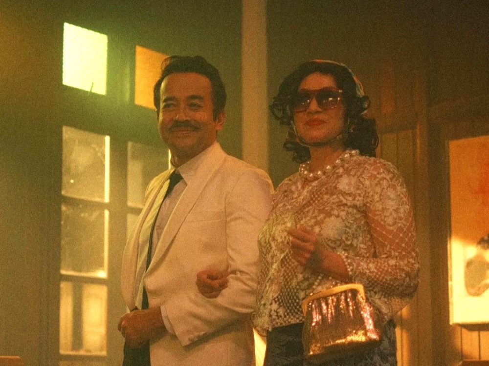 Tony Eusoff and Datin Sofia Jane co-star  for the first time in ‘Mencari Ramlee’.— Picture via Instagram/Playground_films