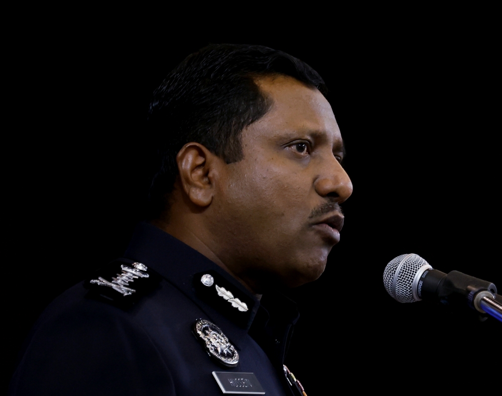Selangor police chief Datuk Hussein Omar Khan said the director had not shown up to provide their statement so there was no way the police could verify their claim and the money cannot be claimed or handed over to simply anyone. — Bernama pic 