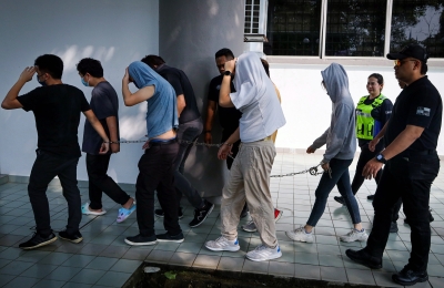 In Shah Alam, 61 individuals charged for managing online gambling centre in shopping mall