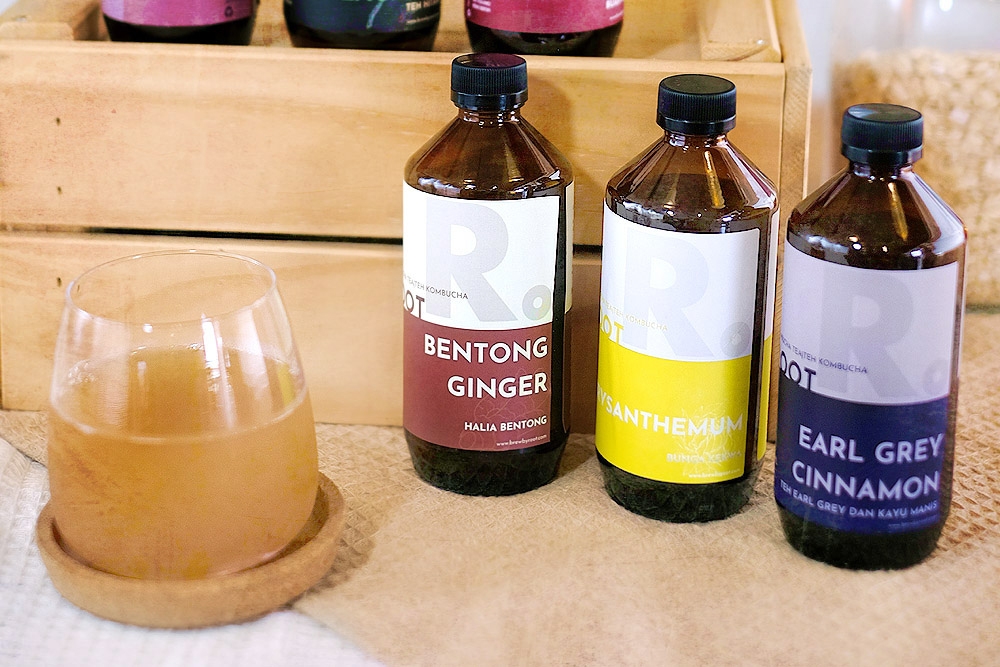Other flavours of kombucha include Bentong Ginger, Chrysanthemum and Earl Grey Cinnamon.