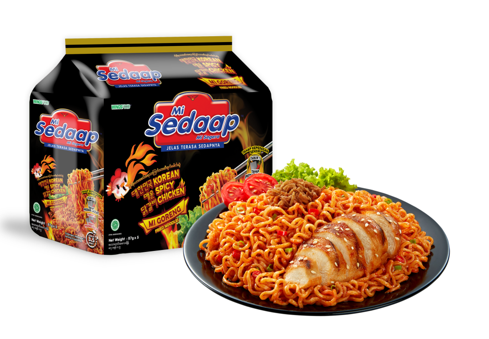 The Mi Sedaap Korean Spicy Chicken is a tempting option for K-Kop lovers craving mi goreng —  Picture courtesy of Gentle Supreme Sdn Bhd