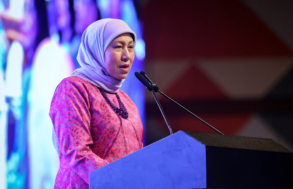 Minister of Women, Family and Community Development Datuk Seri Nancy Shukri says additional SOPs have been put in place to prevent child abuse and death cases at daycare centres. — Bernama pic