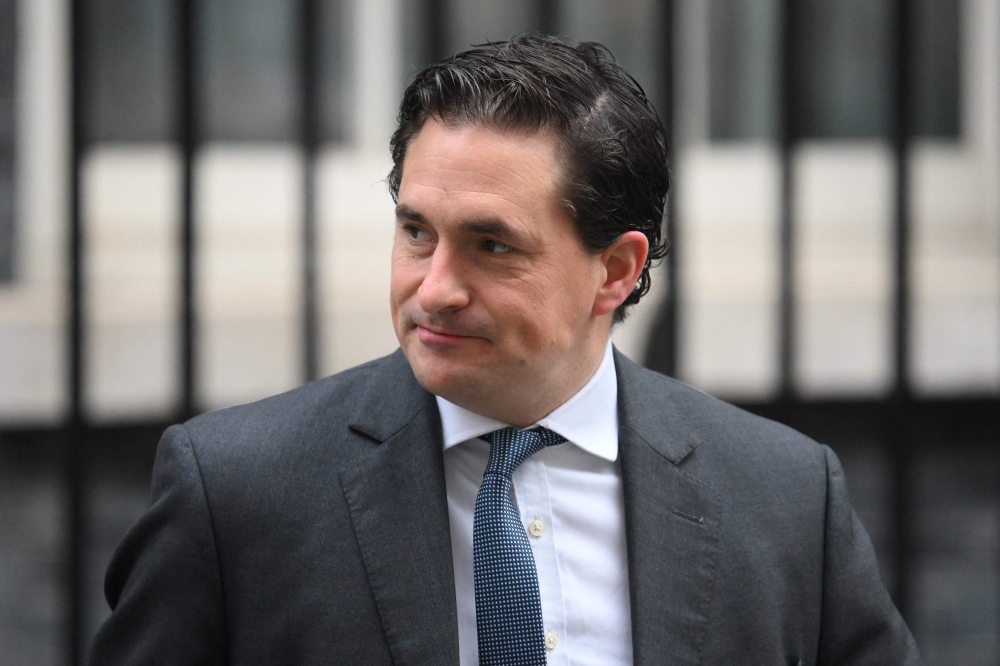 Johnny Mercer, Britain’s minister for veterans, has said ‘multiple officers’ told him about alleged murders and a subsequent cover-up during the Afghan conflict. — Reuters pic