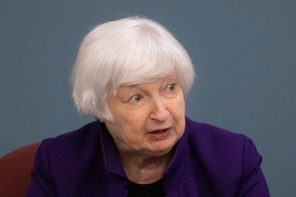 US Treasury Secretary Janet Yellen warned that a surge in cheap exports from China in industries like electric vehicles could create an oversupply and hurt economies. ― AFP pic