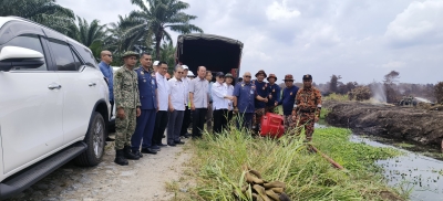 Sarawak deputy premier: Almost 90pc of Kuala Baram peat fire extinguished, remaining to be put out in coming days