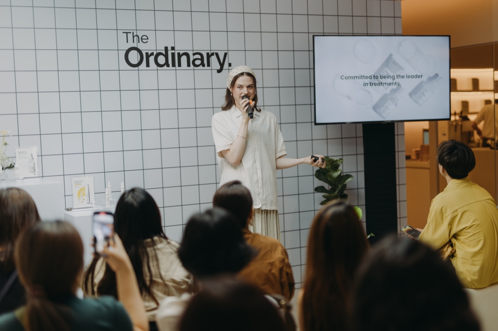 According to Hislop, the brand makes it easy for anyone to start a skincare routine. — Picture courtesy of The Ordinary.