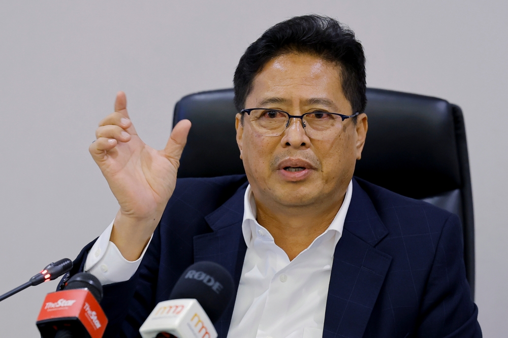 MACC chief commissioner Tan Sri Azam Baki said there was a possibility that other more senior police officer might also be involved. — Bernama pic