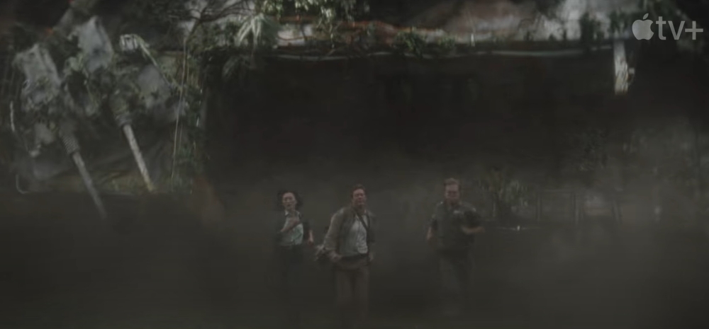 A screenshot of a scene from the 'Monarch: Legacy of Monsters' series.