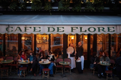 Café terraces are a way of life for Parisians