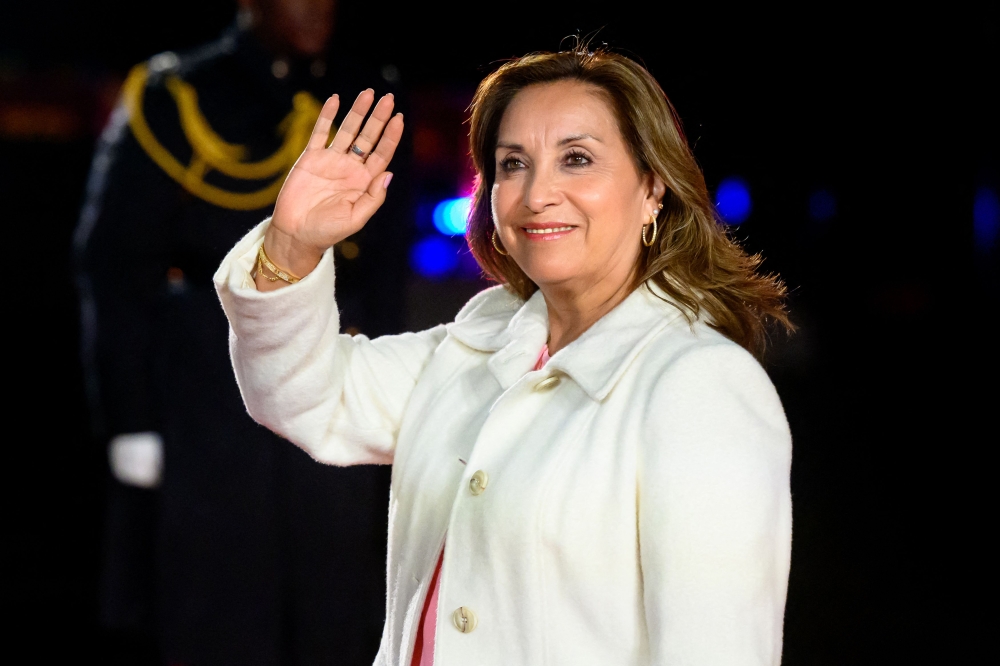 Peru’s prosecutor’s office yesterday ordered President Dina Boluarte to present any Rolex watches in her possession, after a raid on her home and office as part of a corruption probe. — AFP pic