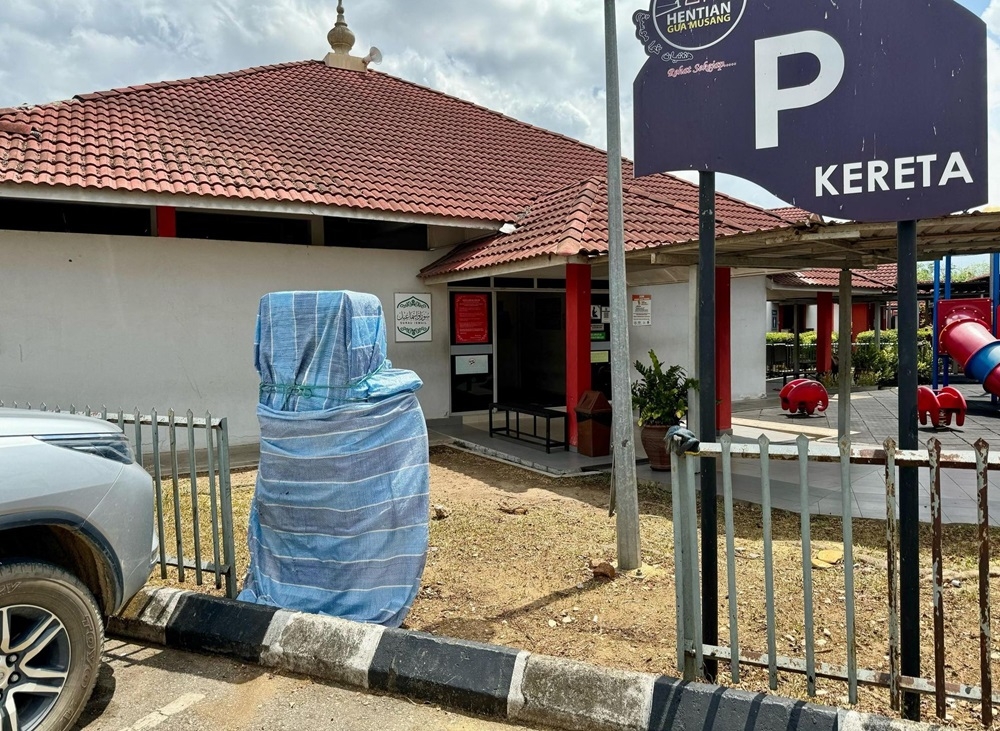 A Plugshare user has spotted a new DC charger at Hentian Gua Musang by DC Handal. — SoyaCincau pic