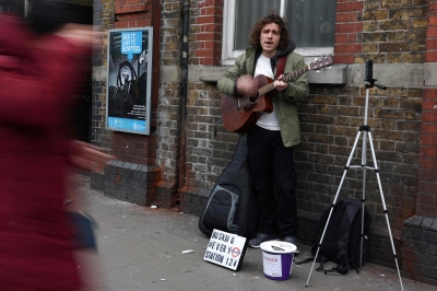 Sound of the Underground: The busker aiming to play every London Tube stop