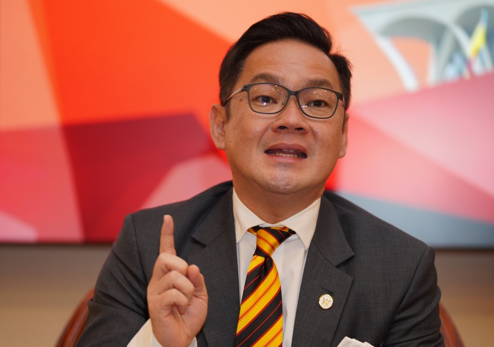 Deputy Minister of Public Health, Housing and Local Government Datuk Michael Tiang said this plan is in line with the dual-language programme. — The Borneo Post pic