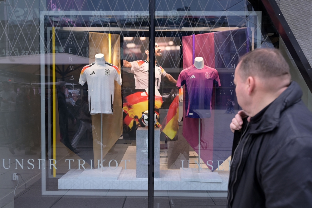 Kit provider Adidas removed shirt personalisation options for the German strip from its website yesterday afternoon, the German daily Bild reported.  — AFP pic