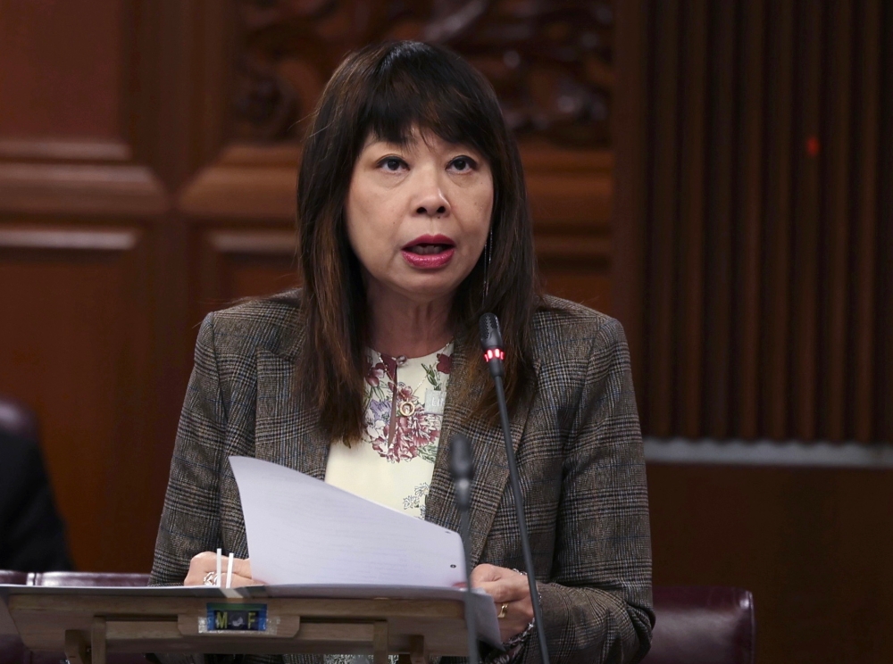 The Bill, presented by Deputy Finance Minister Lim Hui Ying, was unanimously approved after being deliberated by nine senators. — Bernama pic 