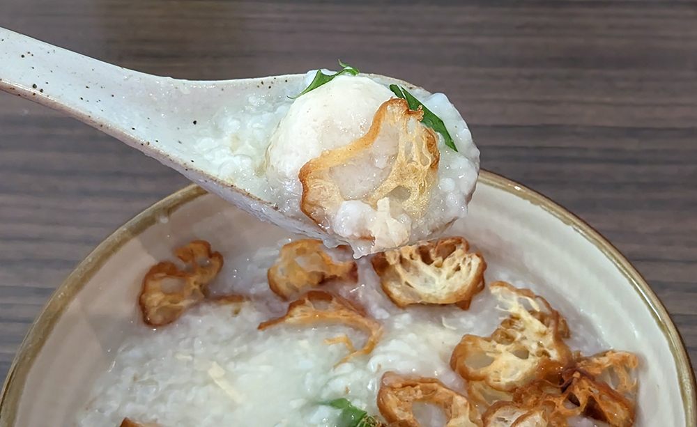 Each fish ball is really well made with a lovely ‘QQ’ texture.